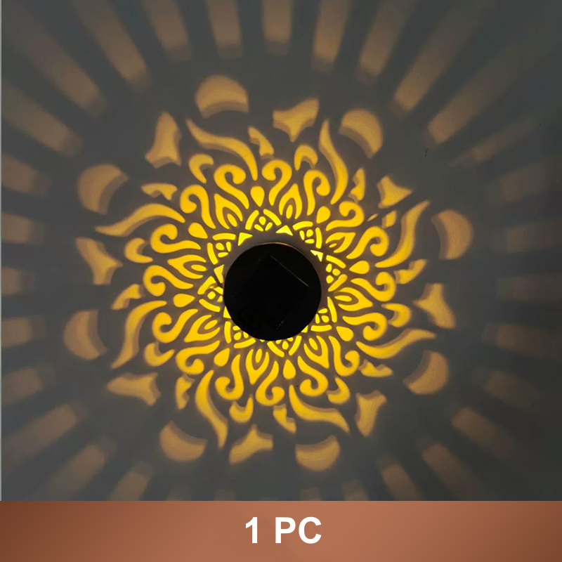 Projection Light Solar Mandala Pattern Weather-Resistant