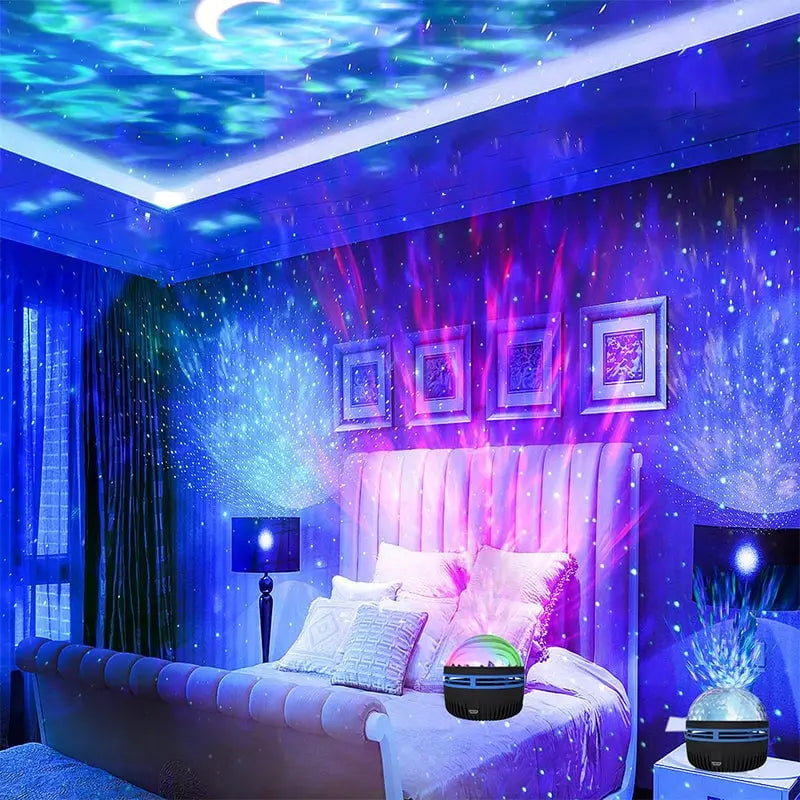 Projector Night Light Aurora & Water Wave USB Powered