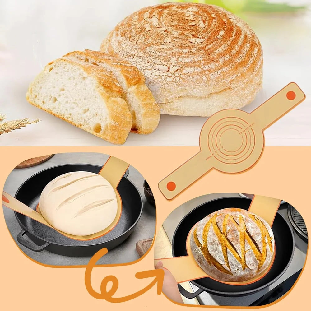 Proofing Basket Set Non-Stick Silicone & Temperature Monitor