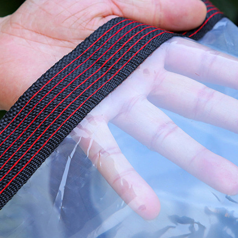 Protective Tarp Transparent 90% Light Transmission Reinforced Eyelets