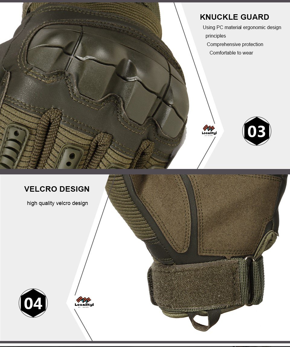 Protective Work Gloves Reinforced Palm Anti-Slip Breathable
