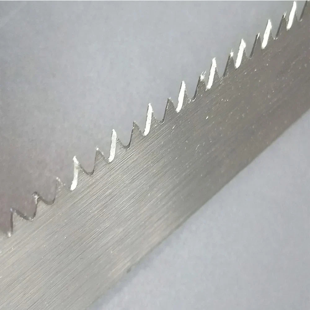 Pruning Saw Curved Carbon Steel Blade Ergonomic Wooden Handle