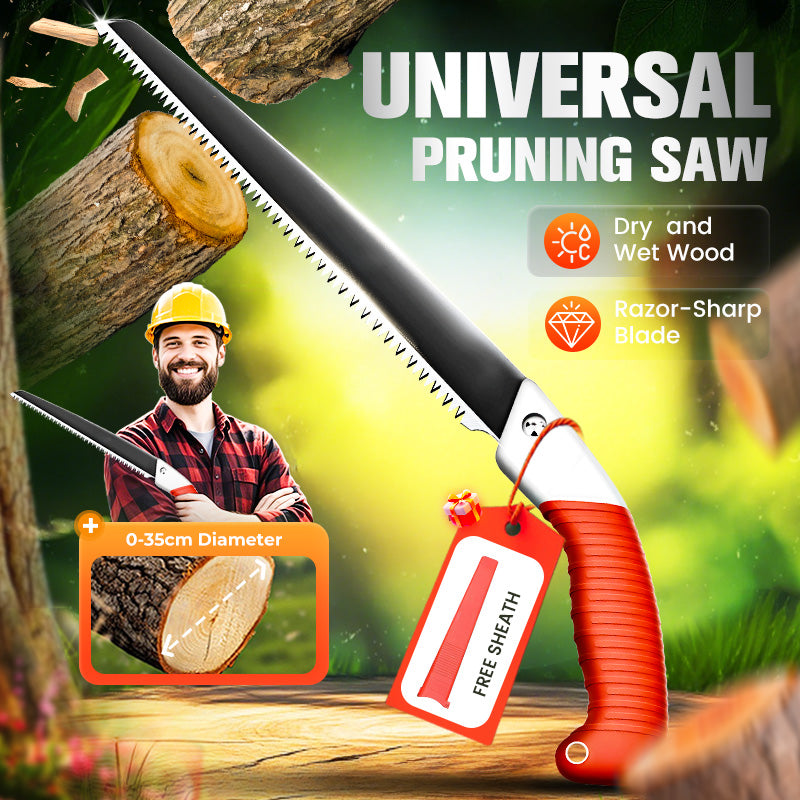 Pruning Saw Razor-Sharp Ultra-Lightweight 35 cm Cutting Capacity