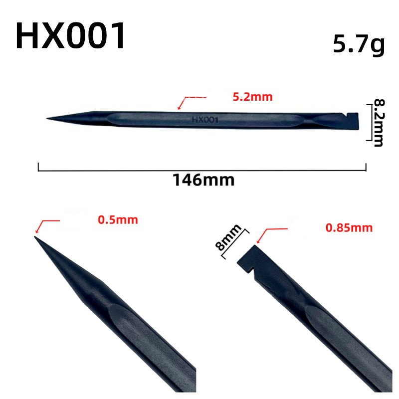 Prying Tool Set Carbon Fiber Reinforced Scratch-Resistant