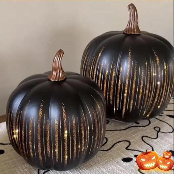Pumpkin Lamp Sparkling LED 6-Hour Timer