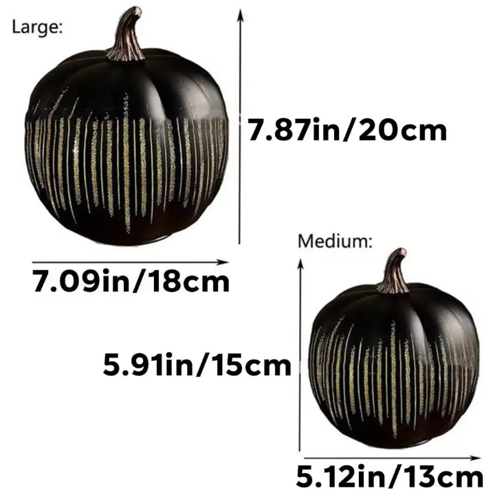 Pumpkin Lamp Sparkling LED 6-Hour Timer