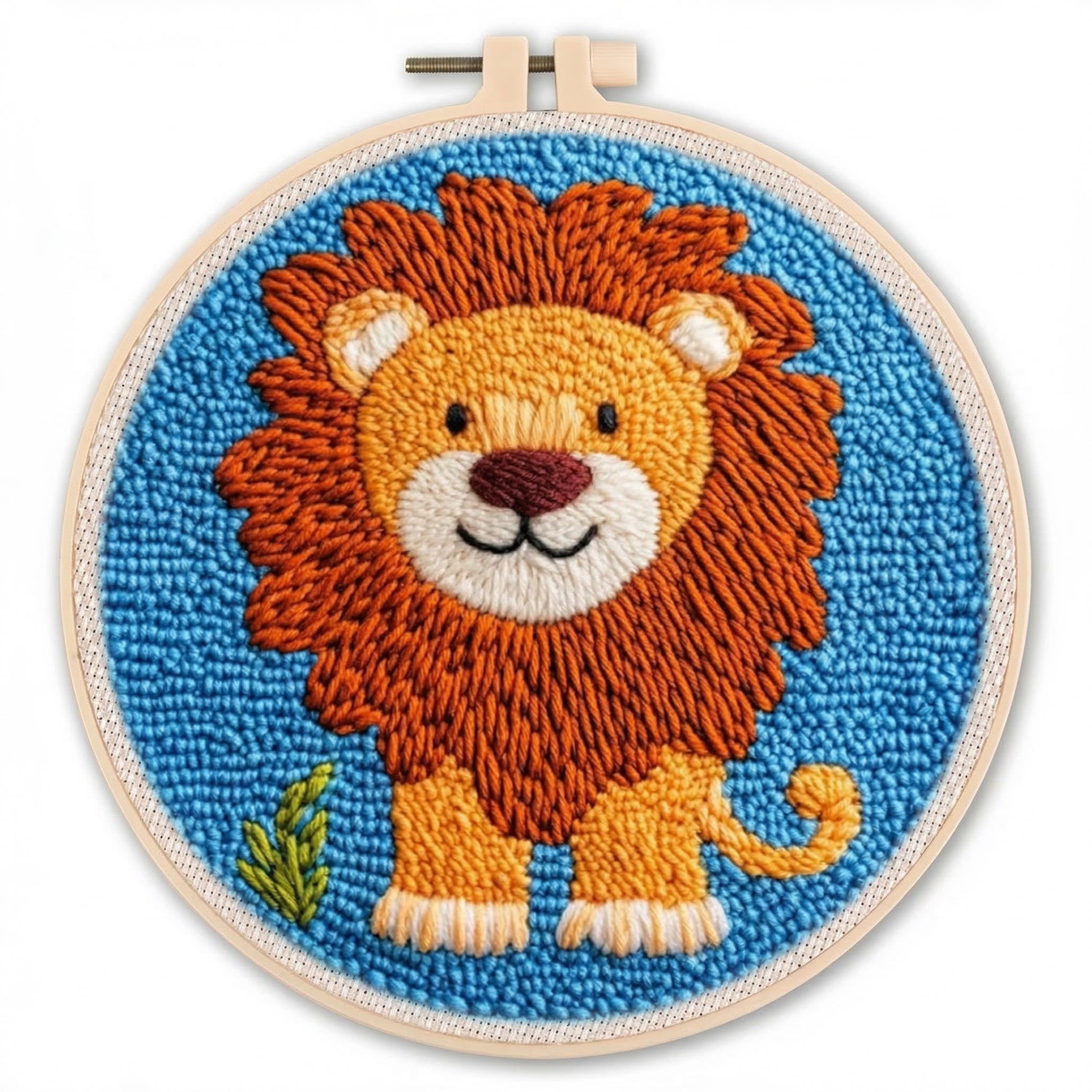 Punch Needle Embroidery Kit Beginner-Friendly Complete Set 17 Patterns