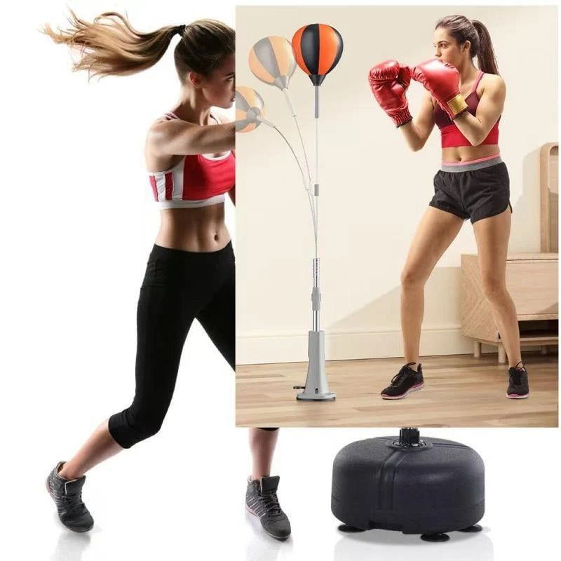 Punching Bag Stand Adjustable Height Stable Base
