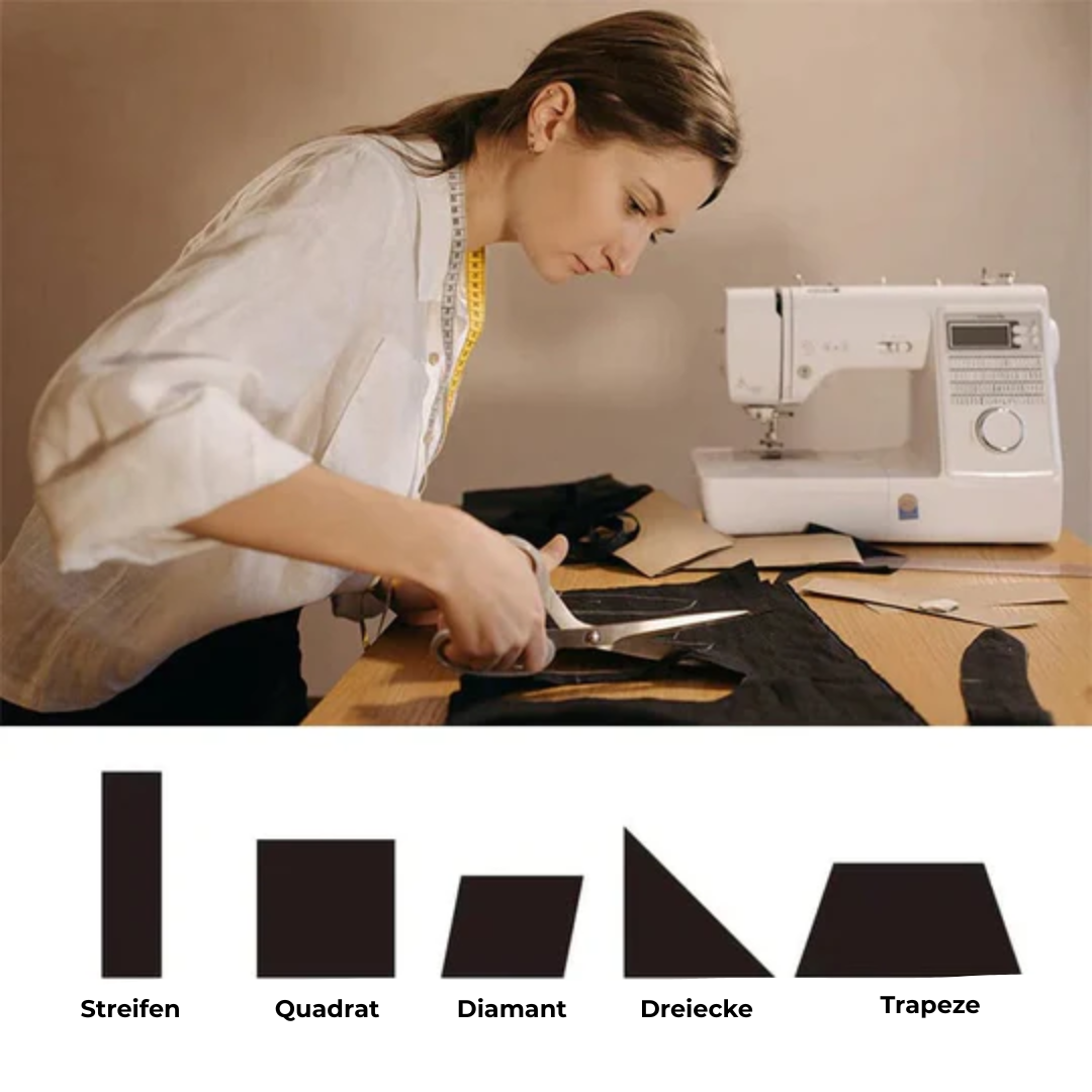 Quilt Cutting Tool Non-Slip Grip Cuts Six Layers