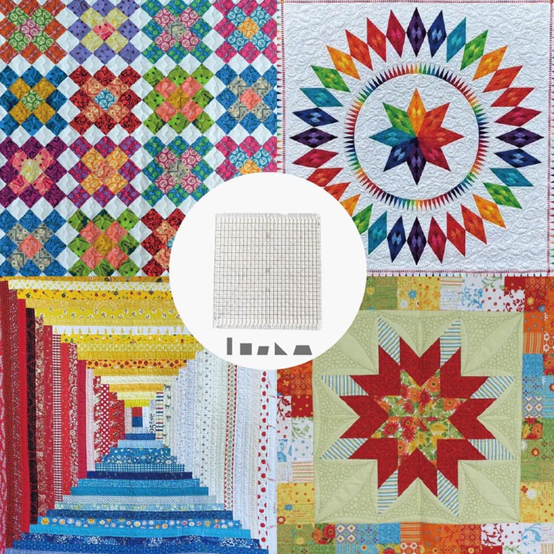 Quilt Ruler 5-in-1 Transparent Acrylic Non-Slip