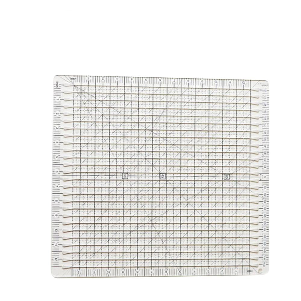 Quilt Ruler 5-in-1 Transparent Acrylic Non-Slip