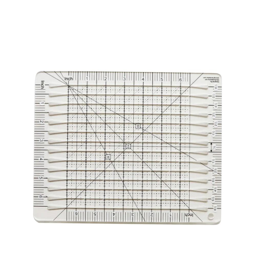 Quilt Ruler 5-in-1 Transparent Acrylic Non-Slip