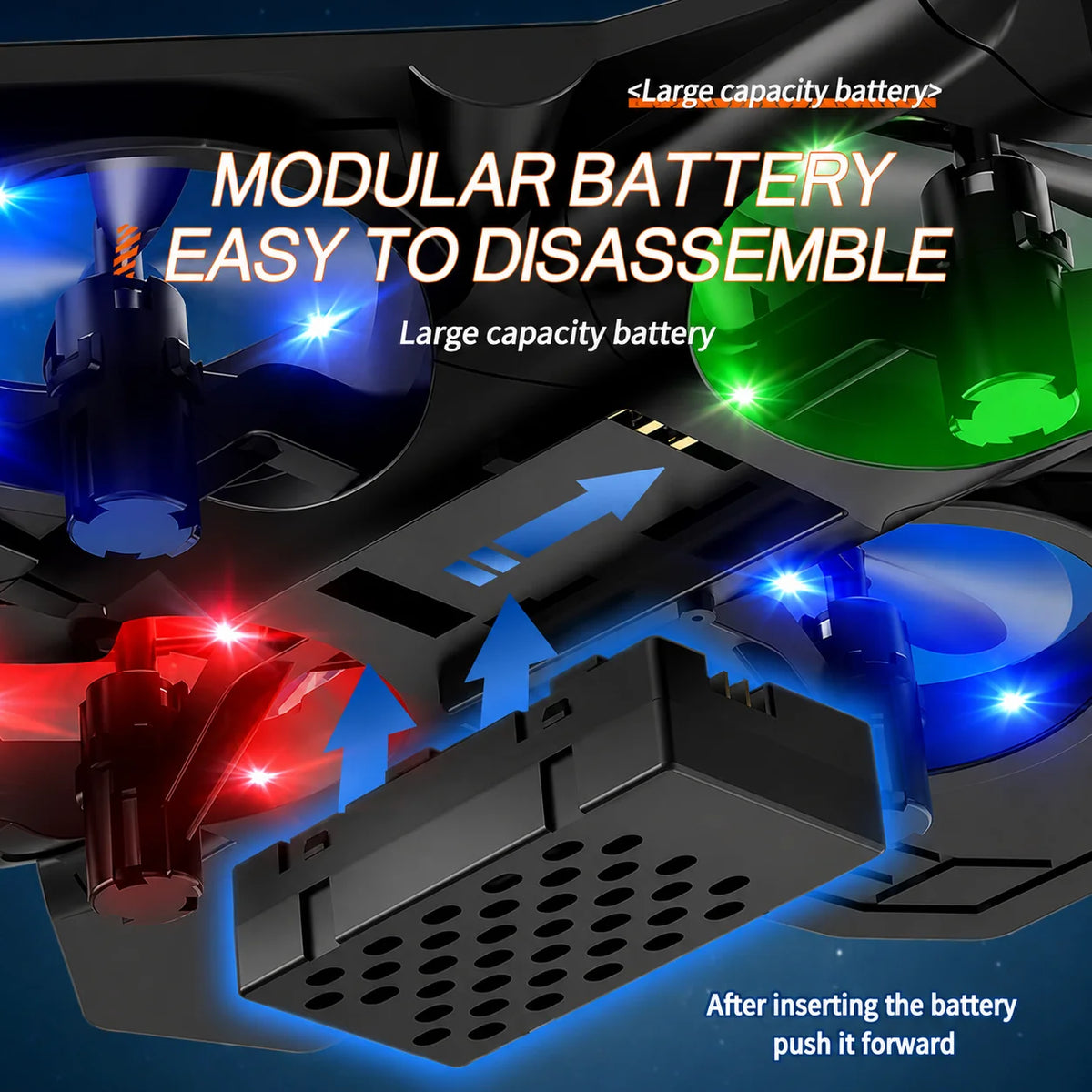 RC Jet 360° Stunts LED Lights Shockproof