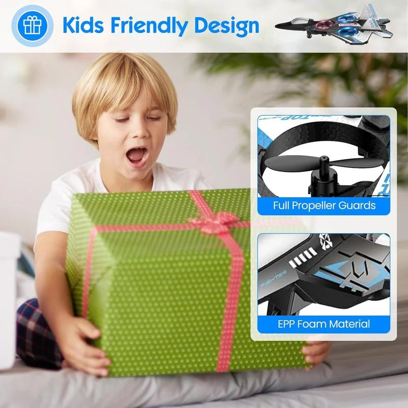 RC Jet 360° Stunts LED Lights Shockproof
