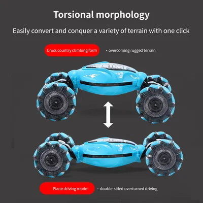 RC Stunt Car Gesture & Remote 4WD Tires