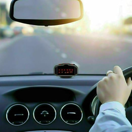 Radar Detector 360° Detection Visual & Audible Alerts