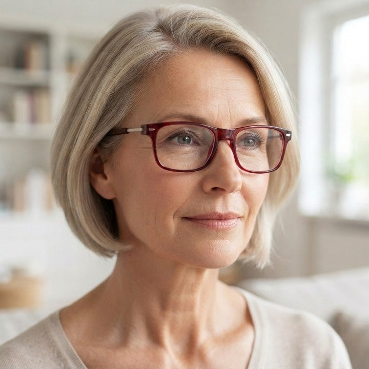 Reading Glasses Blue Light Filter Magnetic Neck Strap