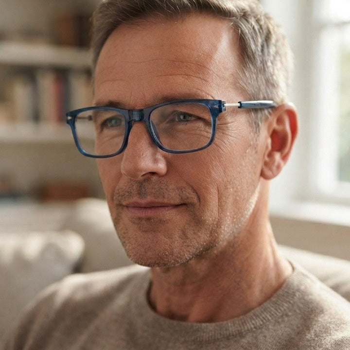 Reading Glasses Blue Light Filter Magnetic Neck Strap