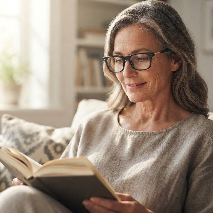 Reading Glasses Blue Light Filter Magnetic Neck Strap