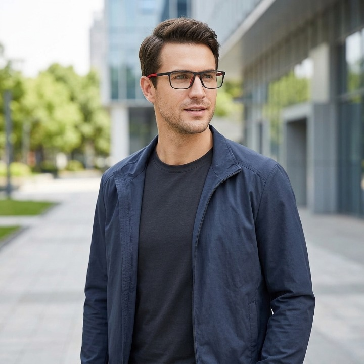 Reading Glasses Multifocal Ultra-Light Polycarbonate Scratch-Resistant