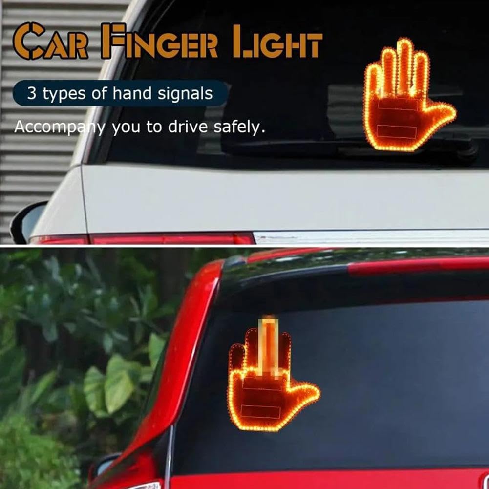 Rear LED Display Emoji & Message Portable Universal Fit