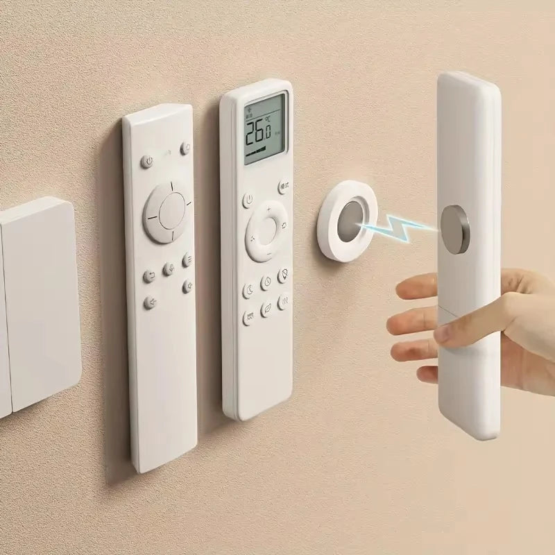 Remote Control Holder Magnetic Self-Adhesive & Reusable