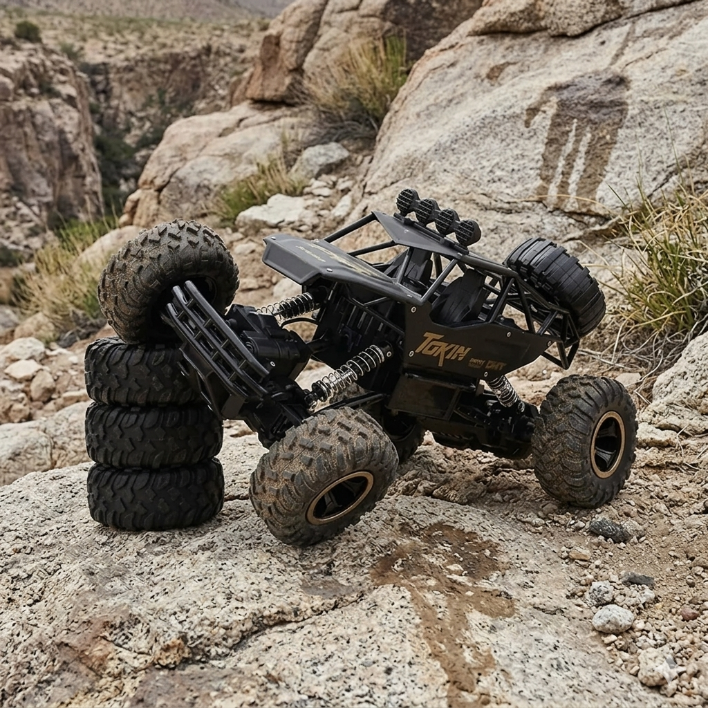 Remote Control Truck 4WD & Dual Motor 262 Ft Range