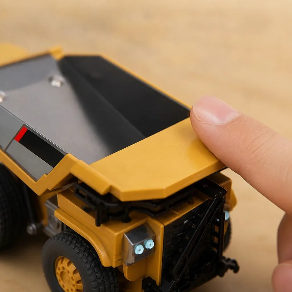 Remote-Controlled Construction Vehicle USB-C Fast Charging ABS & Alloy