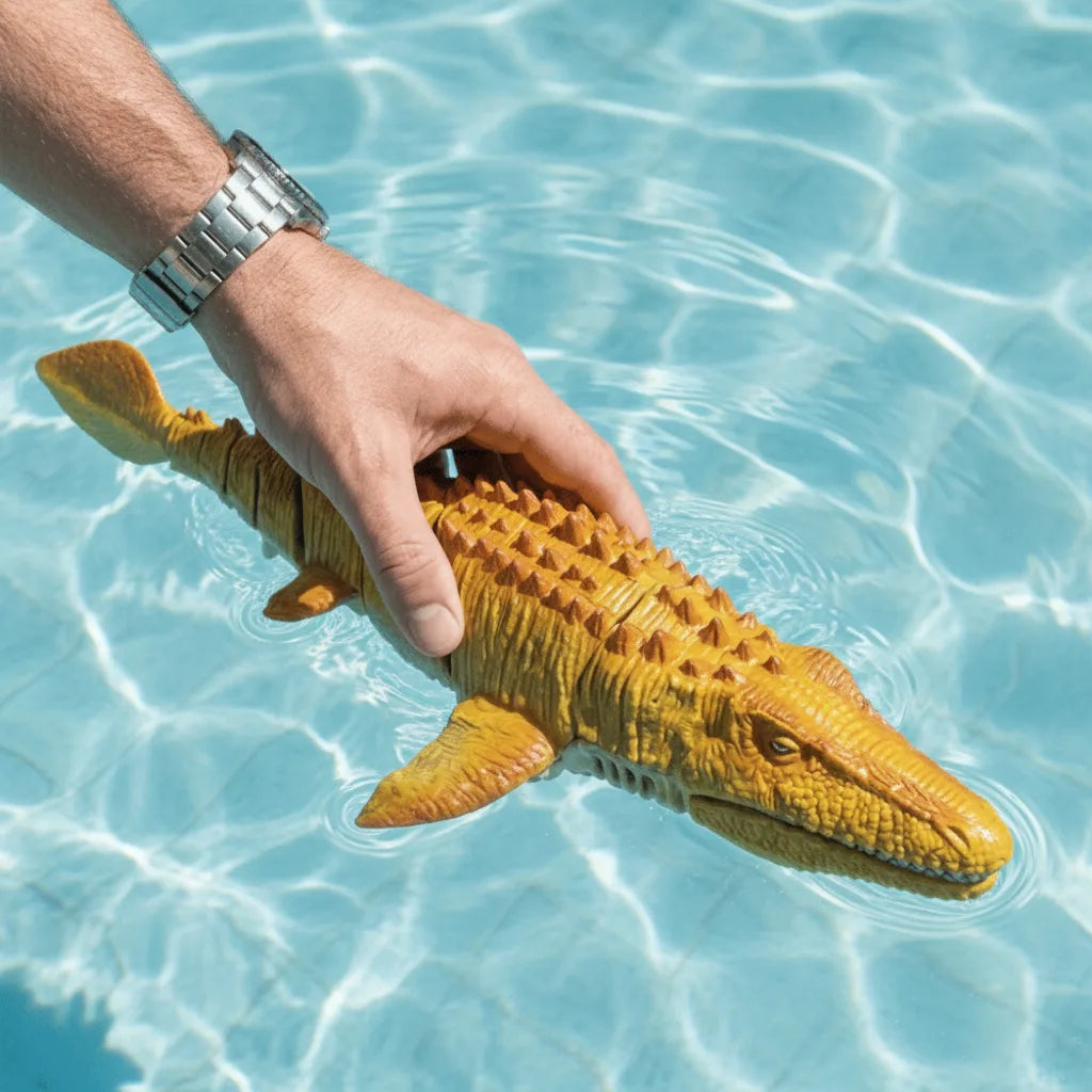 Remote-Controlled Mosasaurus Realistic Swim Motion & Water Jet