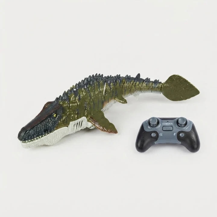 Remote-Controlled Mosasaurus Realistic Swim Motion & Water Jet