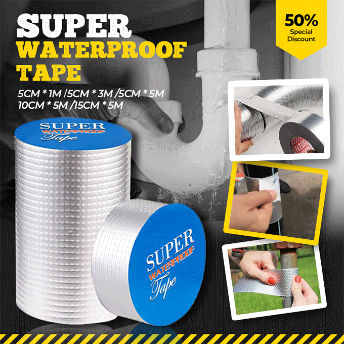 Repair Tape Butyl Rubber & Aluminum Lined Waterproof