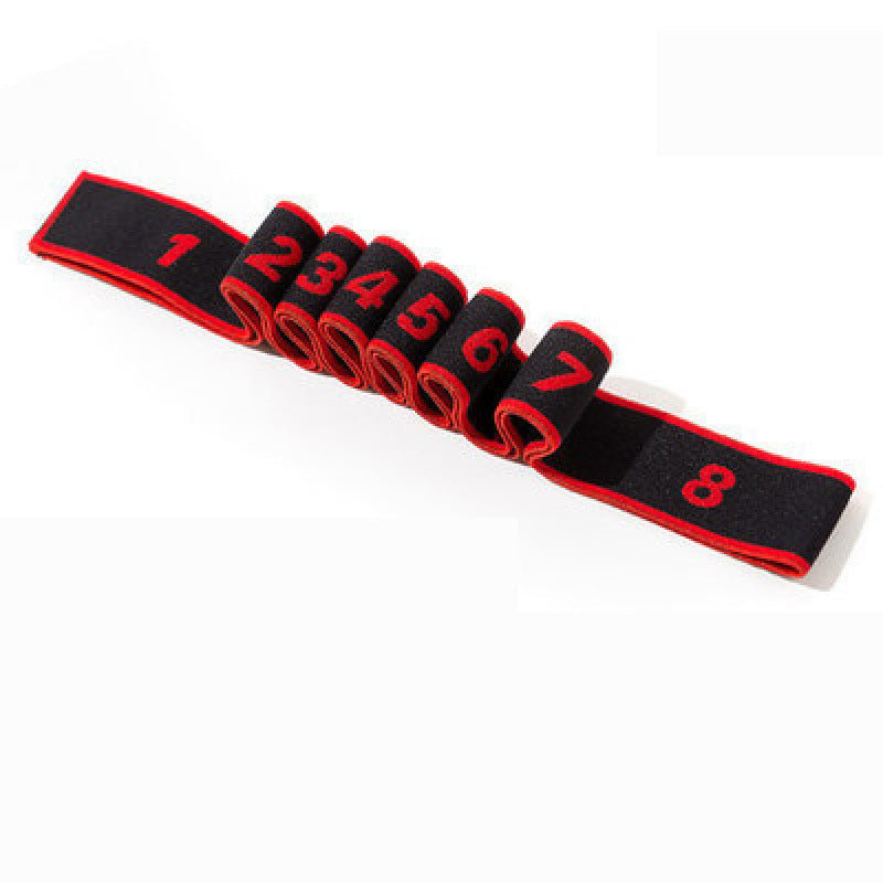 Resistance Band Adjustable 8-Level Polyester-Cotton