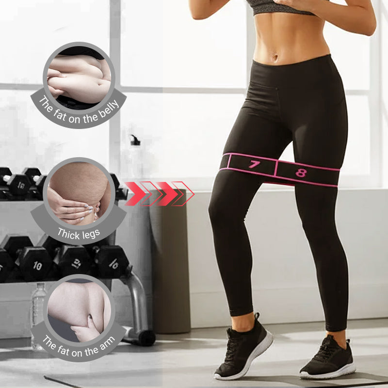 Resistance Band Adjustable 8-Segment Polyester-Cotton & Reinforced Weave