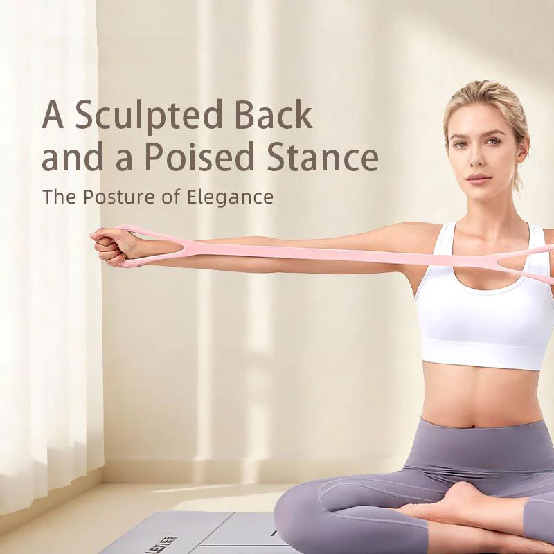 Resistance Band Double-Loop Handle Silicone 20 lb