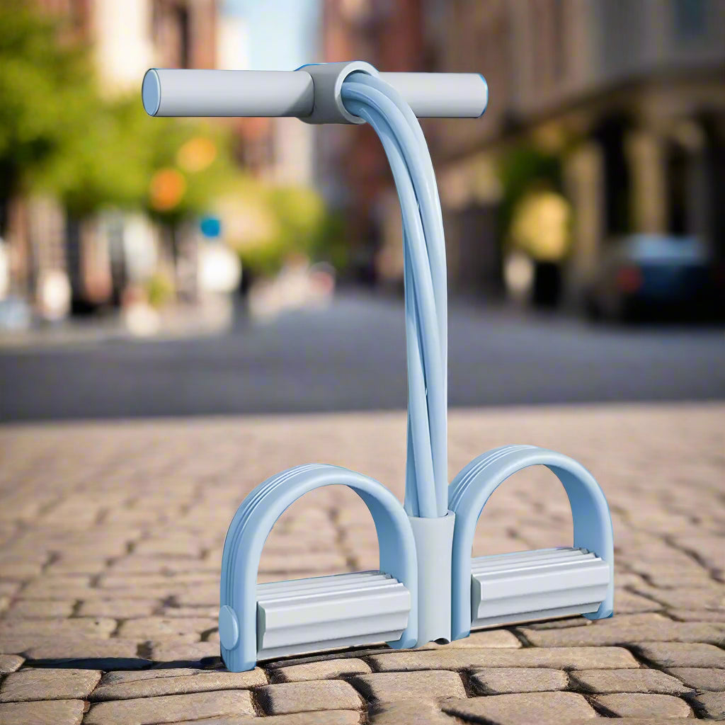 Resistance Band Full-Body Non-Slip Pedals & Foam Handles