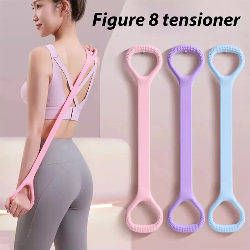 Resistance Band Silicone Non-Slip Handles Travel Size