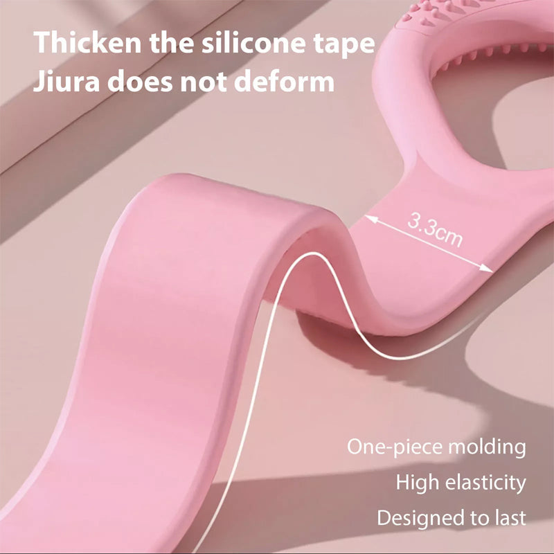 Resistance Band Silicone Non-Slip Handles Travel Size
