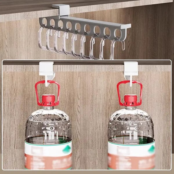 Retractable Clothes Rack Aluminum Smooth-Slide Space-Saving