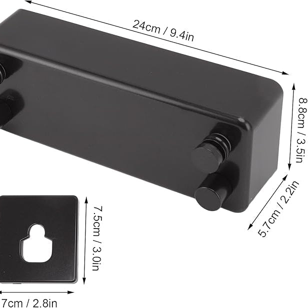 Retractable Clothesline Space-Saving Stainless Steel Line 4 Meter