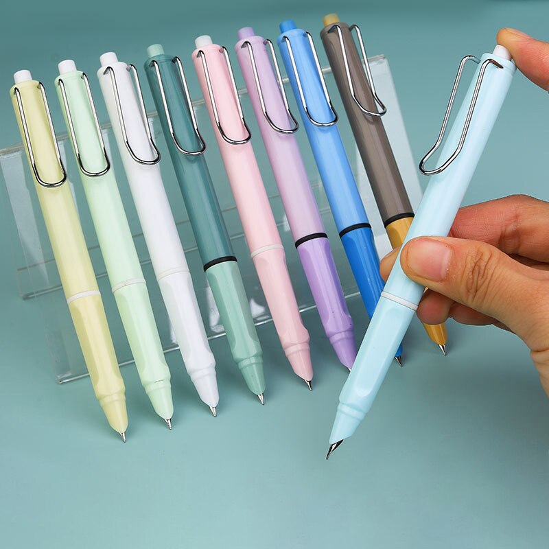 Retractable Fountain Pen Click Nib Smooth Writing & Pocket-Safe
