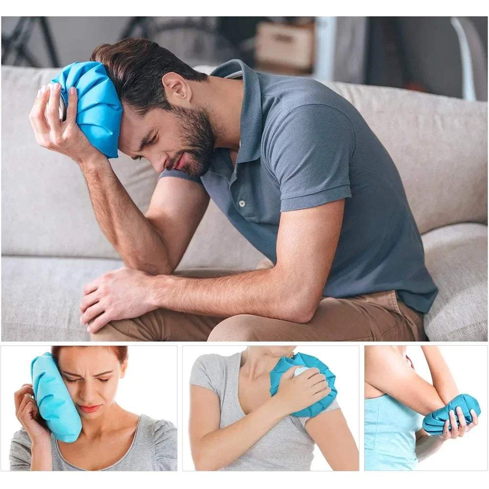 Reusable Ice Pack Hot & Cold Leak-Proof Screw Cap