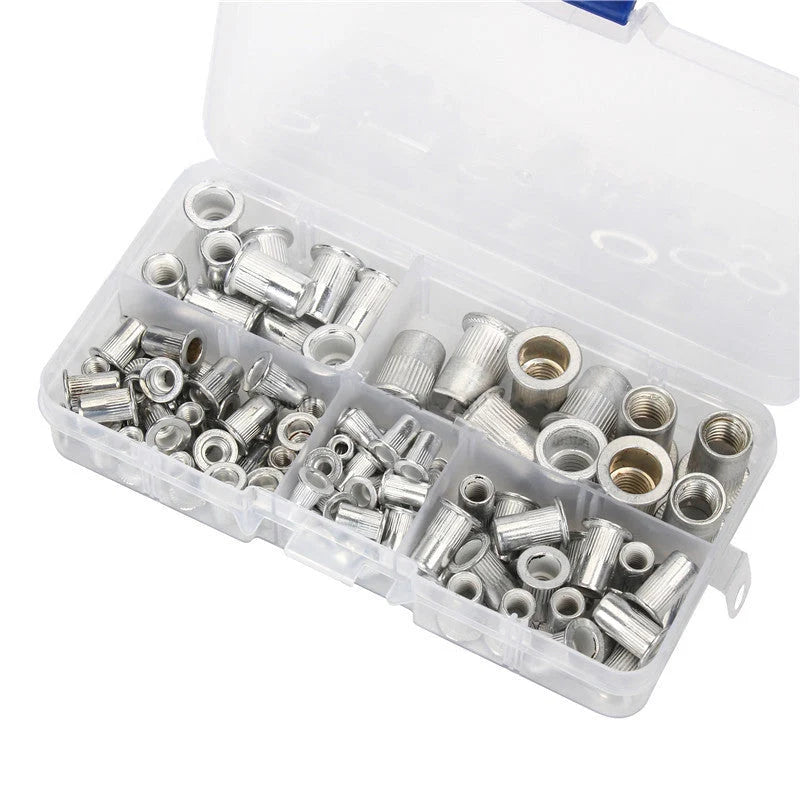 Rivet Nut Kit M3–M10 Easy Install Storage Box