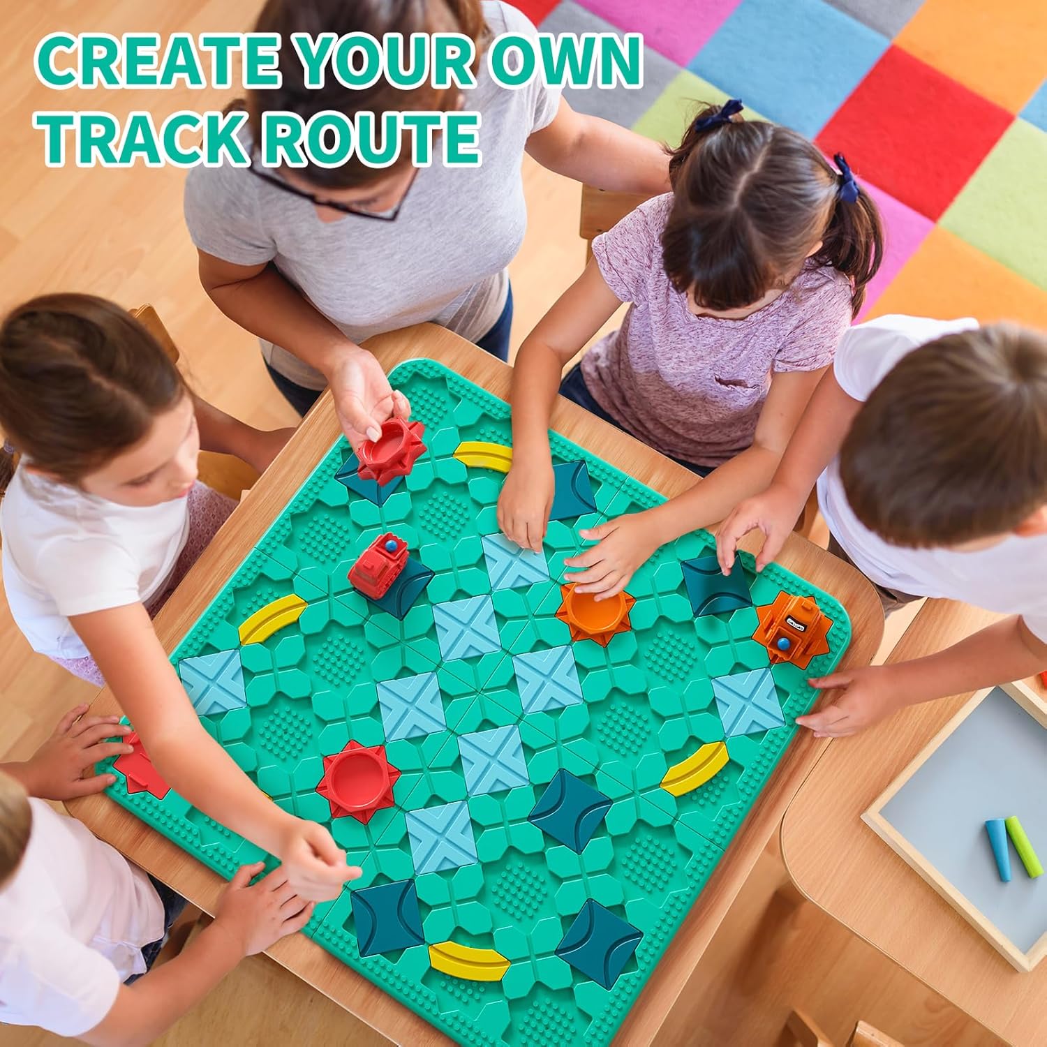 Road Construction Playset Track-Building & STEM Ages 3-6