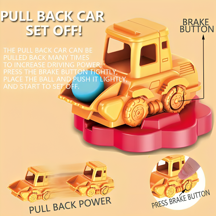 Road Construction Playset Track-Building & STEM Ages 3-6