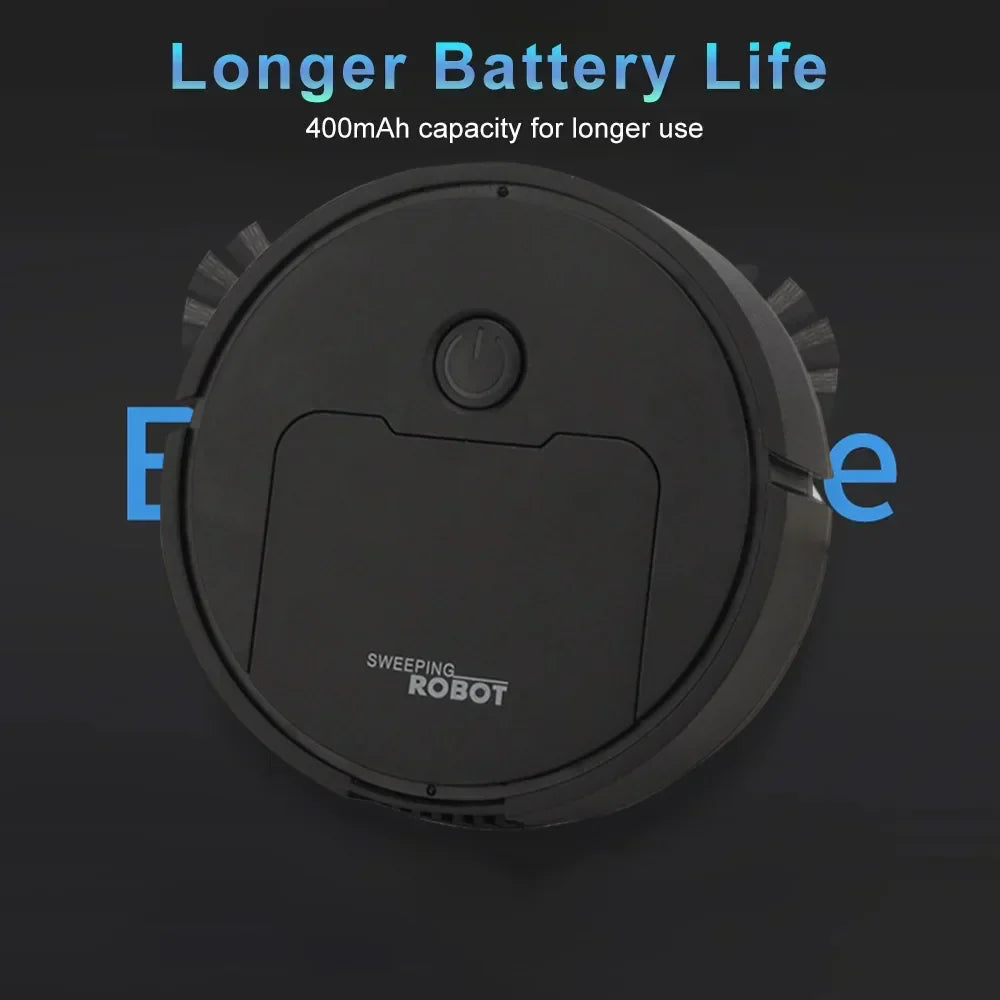Robot Vacuum Cleaner 3-in-1 Vacuum Sweep & Mop 90-Min Battery