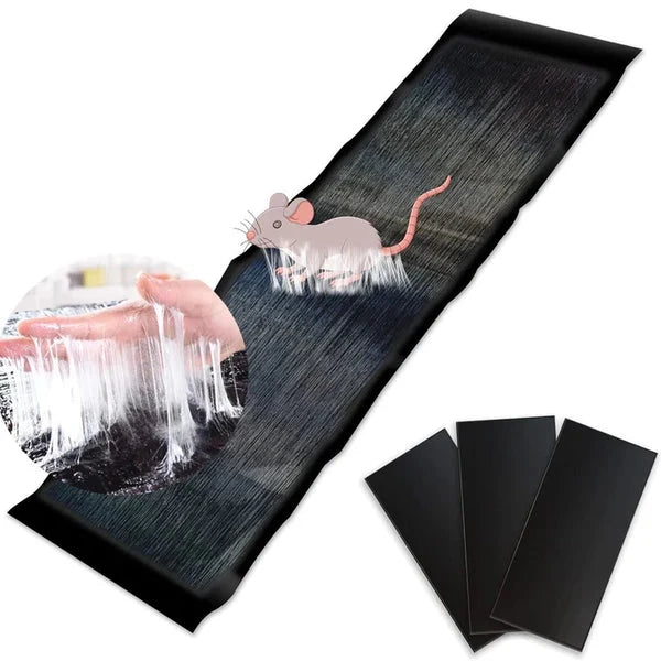 Rodent Glue Trap Extra-Strong Adhesive Double-Sided Waterproof