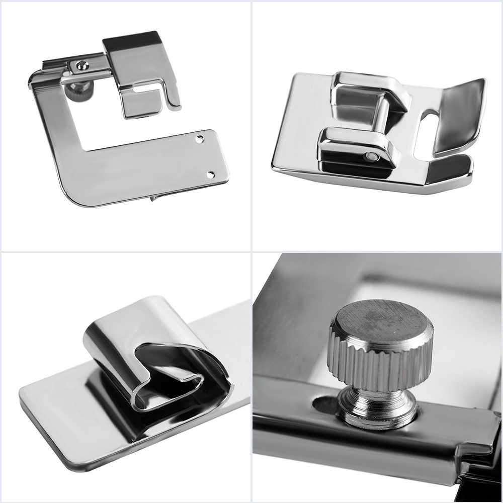 Rolled Hem Presser Foot One-Step Universal Fit Three Widths