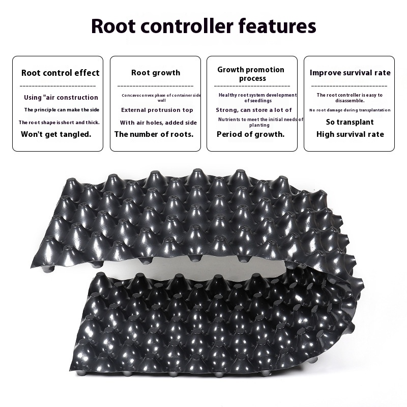 Root Guide Trees & Shrubs Weather-Resistant Plastic