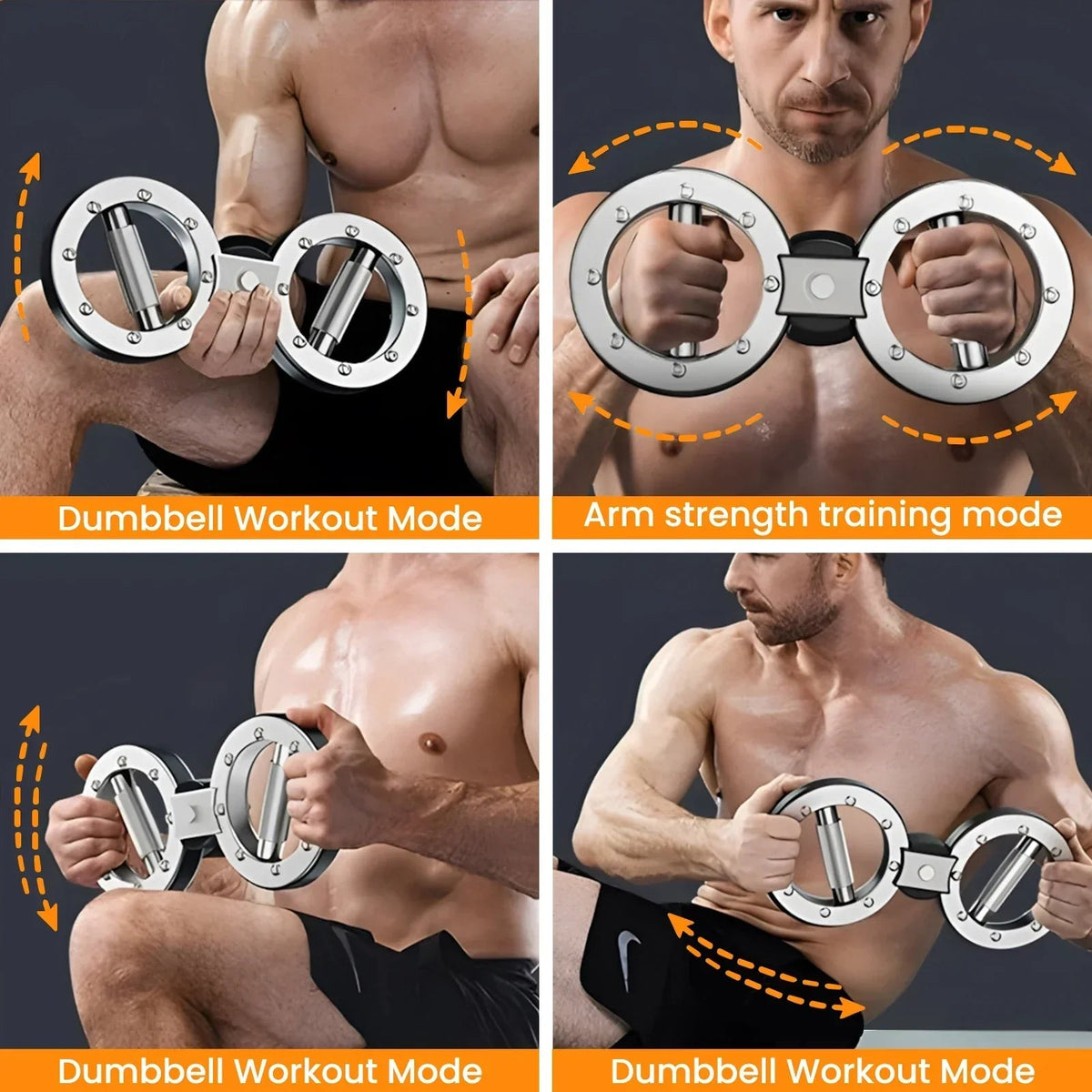 Rotary Strength Trainer Adjustable Resistance Stainless Steel