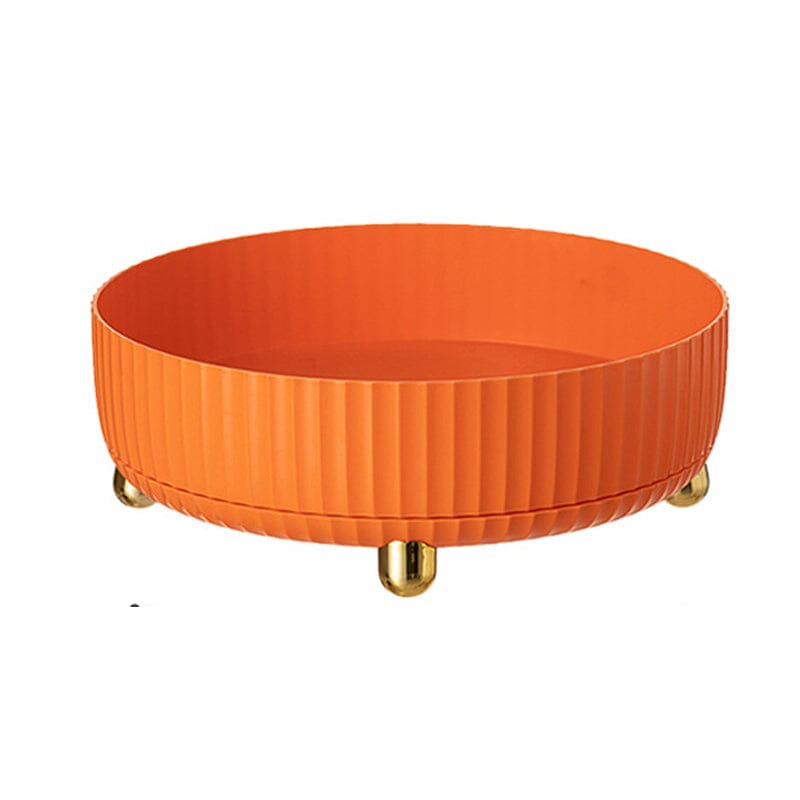 Rotating Spice Rack 360° Rotation Raised Edge & Removable Base